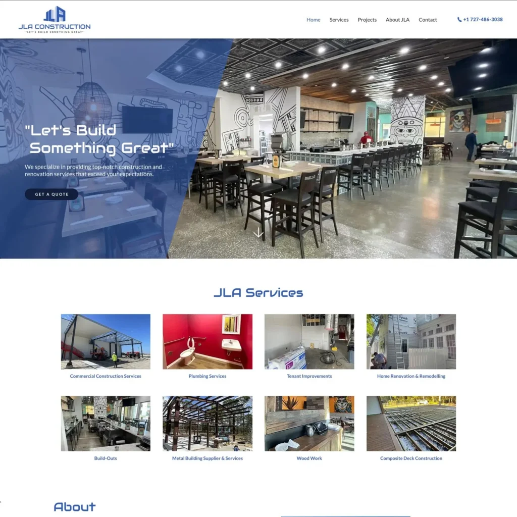 Visit: jlaconstruction.net